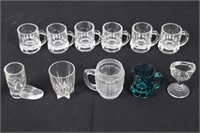 Assorted Shot Glasses & Eye Cup