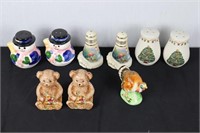 Assorted Salt & Pepper Shakers