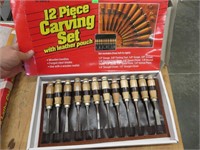 12 piece carving chisels