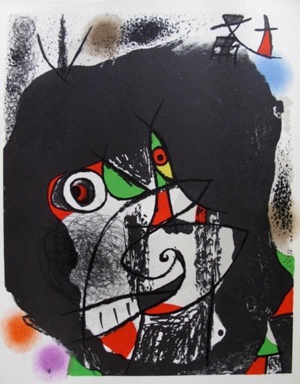 JOAN MIRO REVOLUTION I Original Lithograph