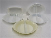 Glass-bake Divided Bowls