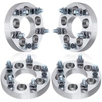 ECCPP 4X 1" 5 Lug Wheel Spacers Adapters 5x100 to