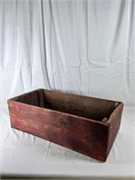 Antique wood box