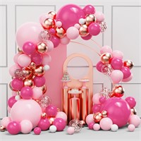 Pink Balloon SET Garland Arch Kit