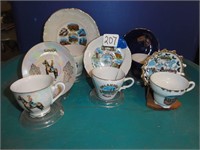 5 Assorted Tea Cups and Saucers