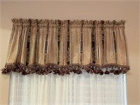 Set of Five Curtains & Valances