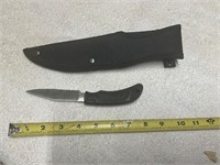 NWTF knife with sheath