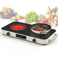 GIHETKUT Electric Cooktop, 2200W 110V induction co