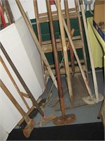 Tools - Ladder, Hoes, Shovel, Rake, Misc.