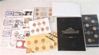 Lot of coins and stamps
