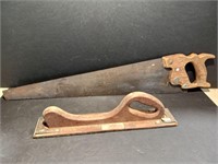 Vintage Saw and Hutchin's Speed File