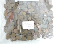 Bag of 1000 Lincoln wheat cents