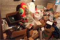 Large Lot of Christmas & Household