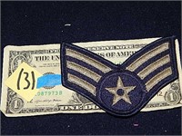 U.S. Air Force Rank Insignia Patch