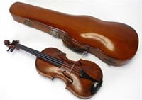 18th Century German Violin in Wooden Case