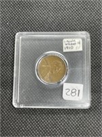 Rare Key Date1910-P Wheat Cent XF High Grade