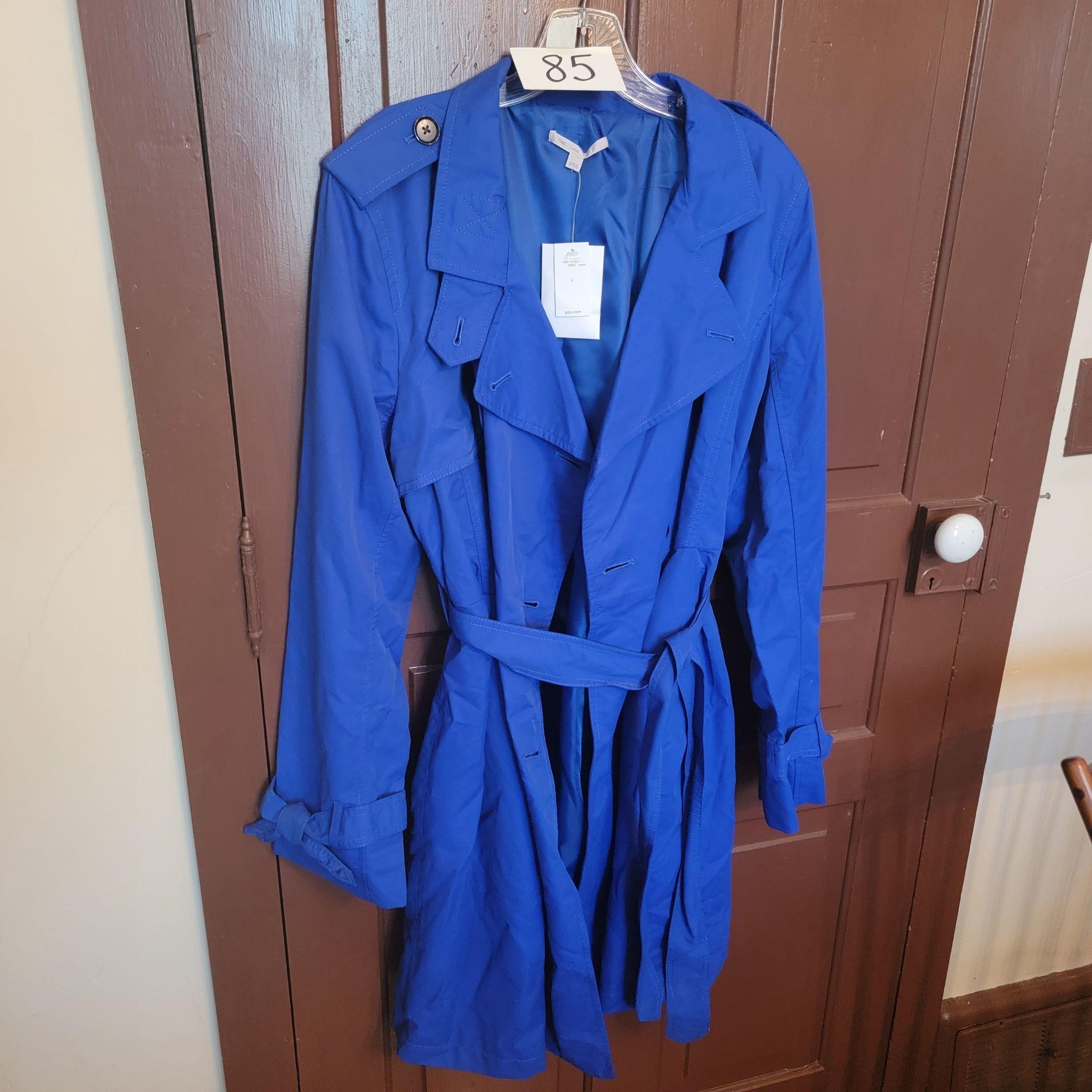 New GAP Ladies Jacket in Blue- Size L