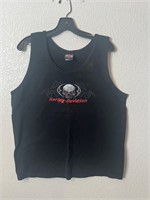 Harley Davidson Skull Tribal Tank Top