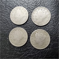 Early 19th Century Liberty V Nickels