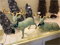 Green & Gold Reindeer Bucks (2)