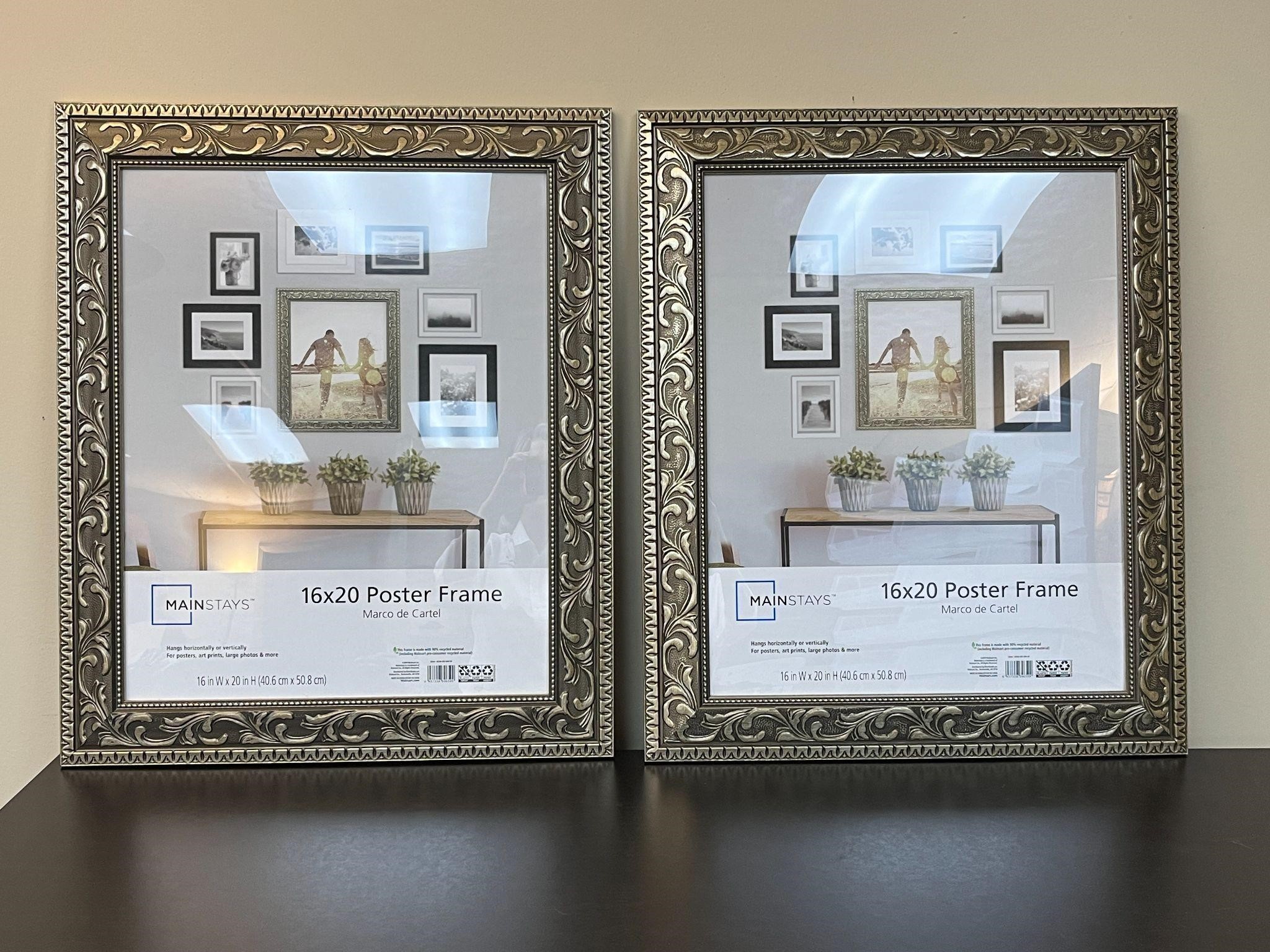 2 Mainstays Picture Frames
