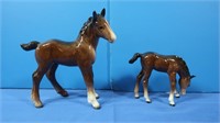 2 Beswick(England)Ceramic Horses