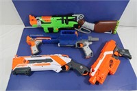 4 NERF Guns