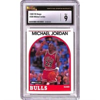 1989 Hoops Michael Jordan Csg 9