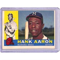 1960 Topps Hank Aaron