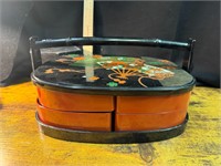 VINTAGE JAPANESE BENTO BOX LACQUERWARE