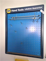 NAPA Tool peg board 24"  x 30"