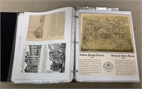 Notebook of Photographs of York Area,Banner