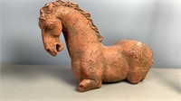 Cast Horse Sculpture