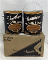 (AO) Varathane Premium Wood Stain. 4 Buckets, 1