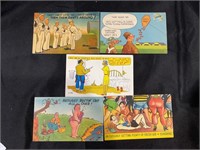 VTG Comic Humor Military Postcards