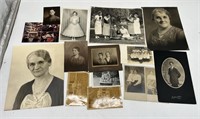 Cabinet Card Photographs - Children On Trunk, Wedd
