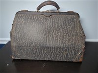 Antique Elephant Skin Doctor Bag