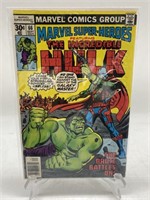 30¢ 1977 Marvel The Incredible Hulk Comic