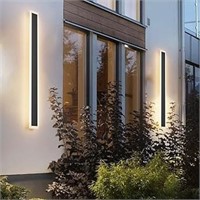 Aipsun 2 Pack Black Outdoor Wall Light 39.4inch