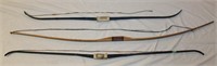 3 Recurve Bows