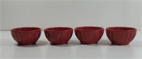 Gates Ware Corsica Cherry Cereal Bowls 4 Total