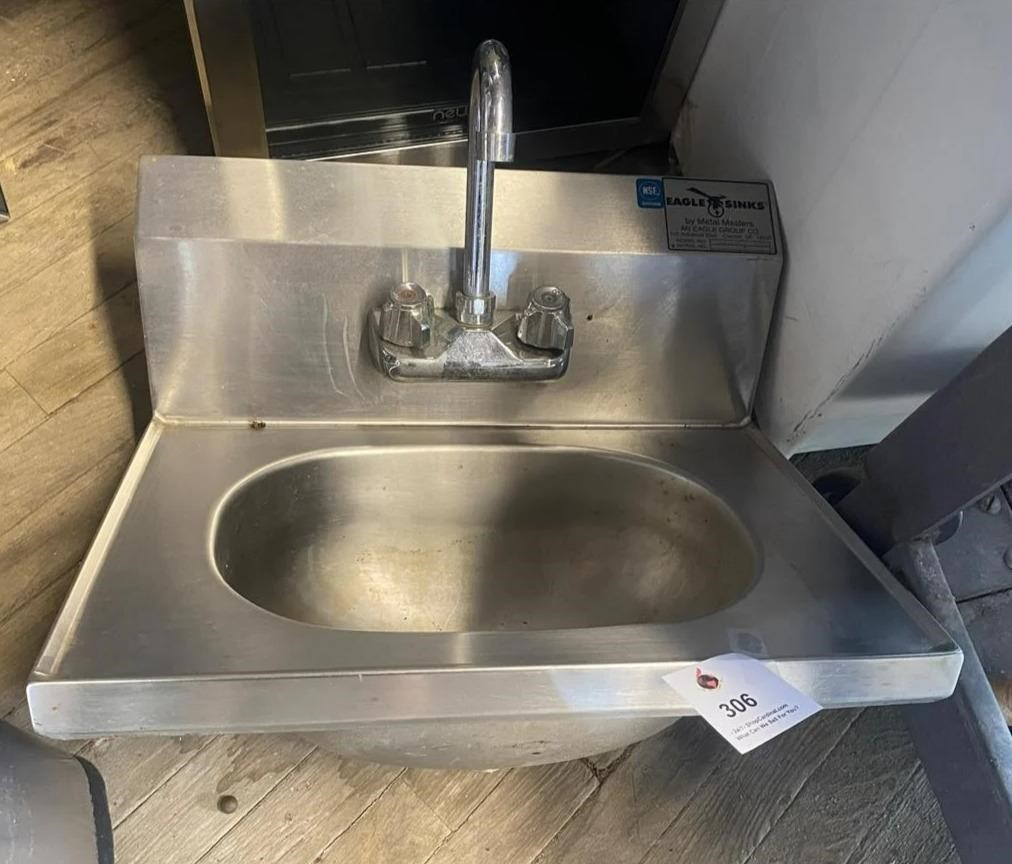 Eagle sinks hand wash sink and faucet