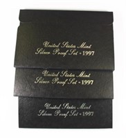 (3) 1997 UNITED STATES SILVER PROOF SETS