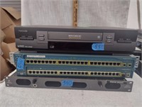 Toshiba VHS, Wohler Tech AMP1A & 2 Cisco Catalyst