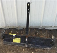 Small metal plow