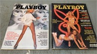 Jun & Dec Playboy Magazines 1976