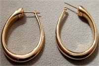 351 - 18K GOLD EARRINGS