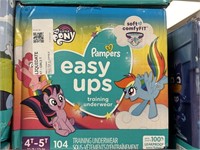 Pampers easy ups 4T-5T 104 ct
