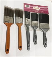 5 Pcs Paint Brush Set