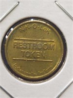 Restroom token